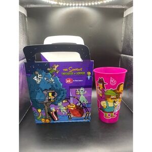 The Simpsons Treehouse of Horror Jack in the Box Munchie Meal Box and Cup Set